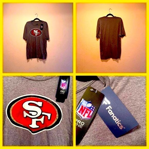 NWT: GO NINERS! SF 49ers T-Shirt. Perfect Gift For Niners Fan! - Picture 1 of 7